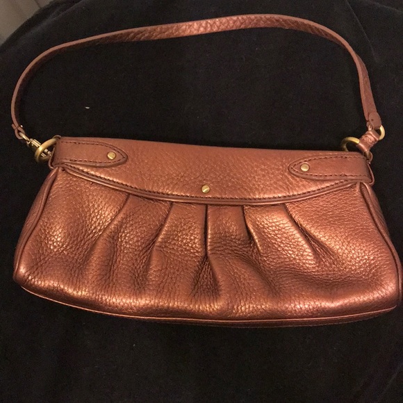 Cole Haan copper leather small purse - Picture 2 of 8